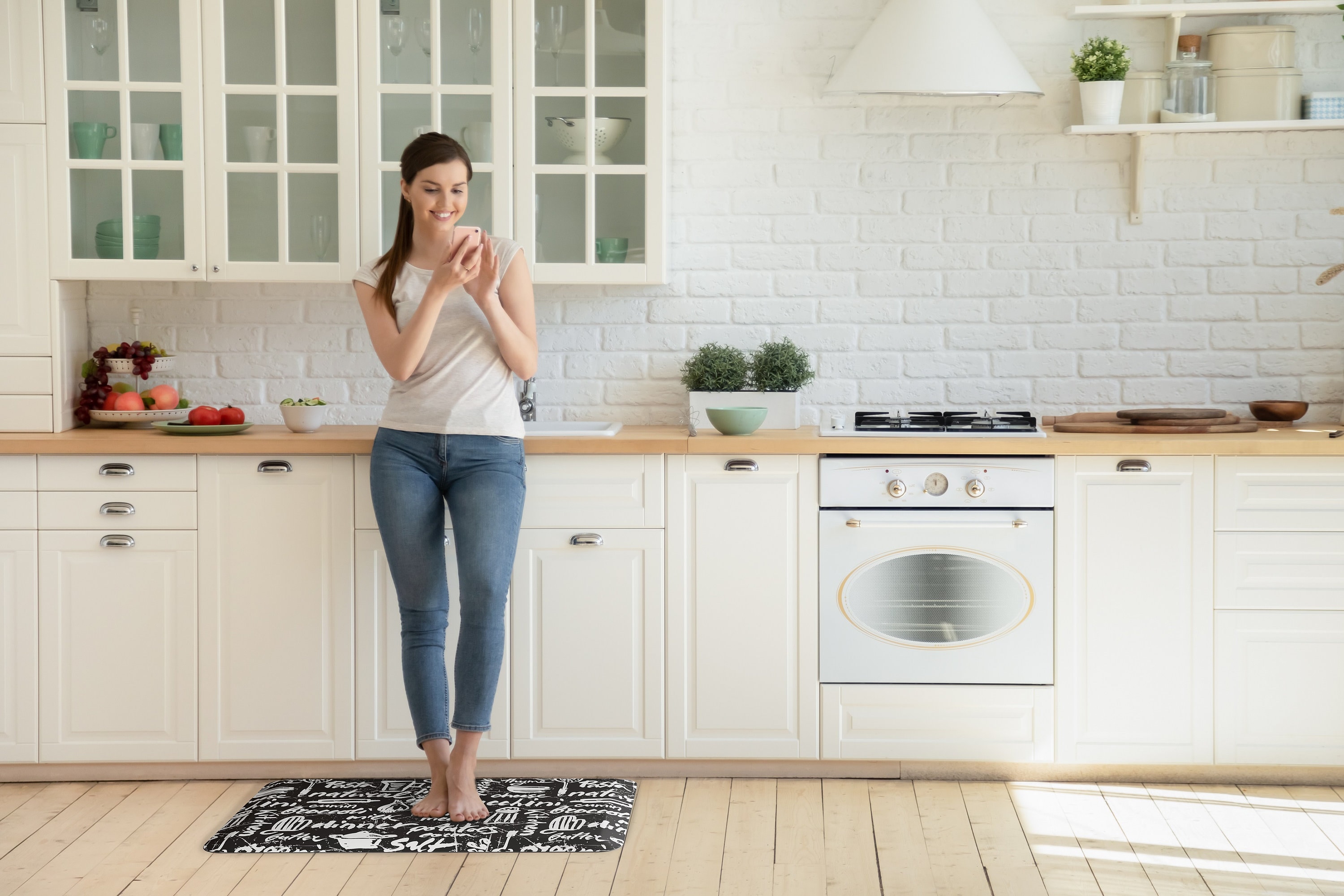 Anti Fatigue Mats for Kitchen Floor Kitchen Comfort Mat 3/4 in