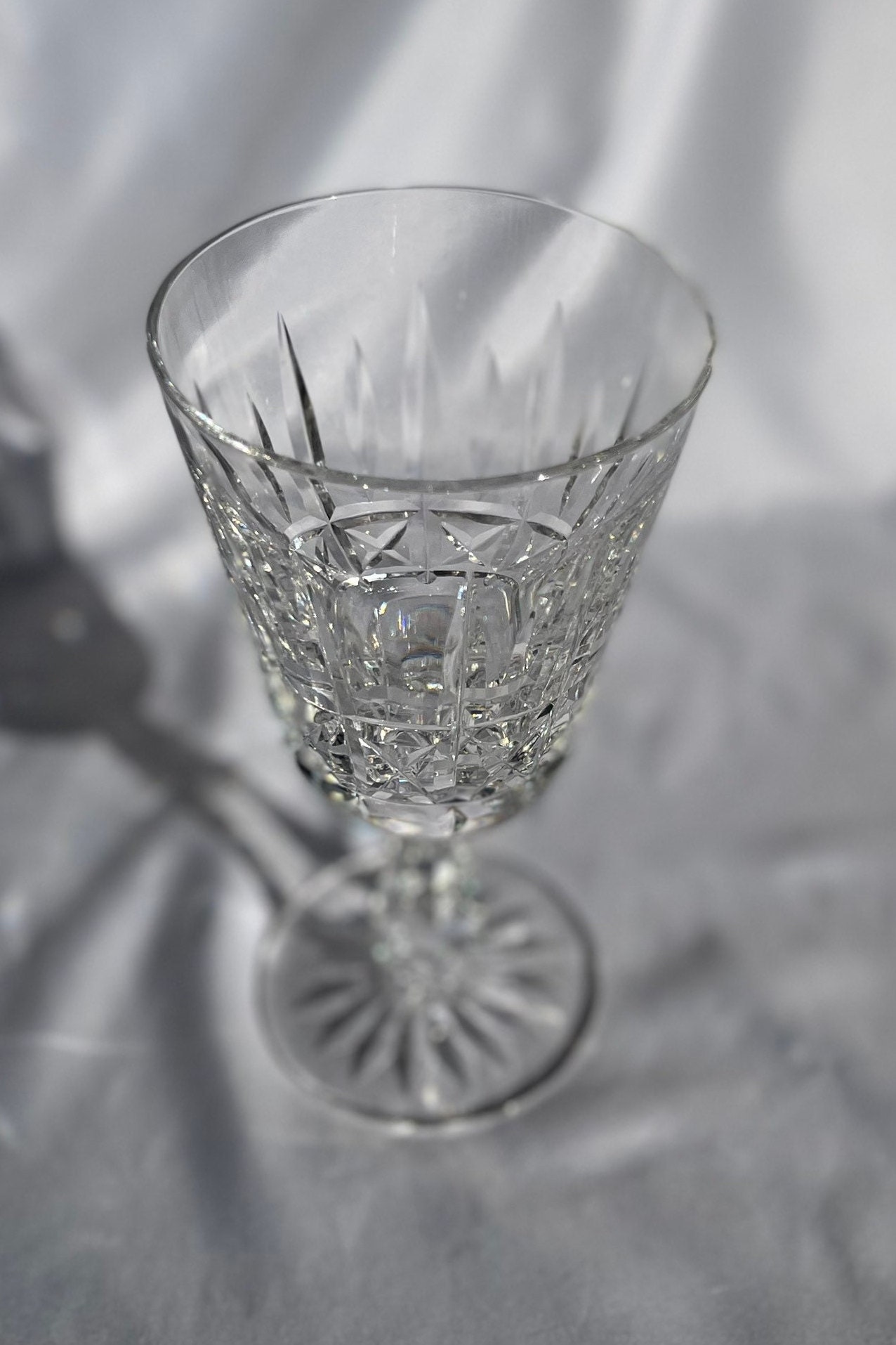 Vintage Kylemore Waterford Crystal Goblet Genuine W/etched Trademark Etsy