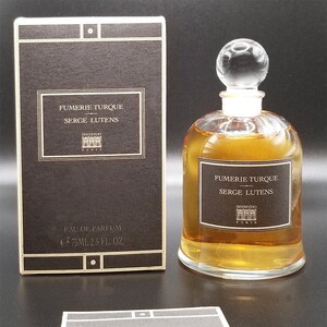 Serge Lutens Fumerie Turque - Les Salons Du Palais Royal Shiseido - ORIGINAL FORMULA and 100% Authentic! 2ml and 5ml Samples.