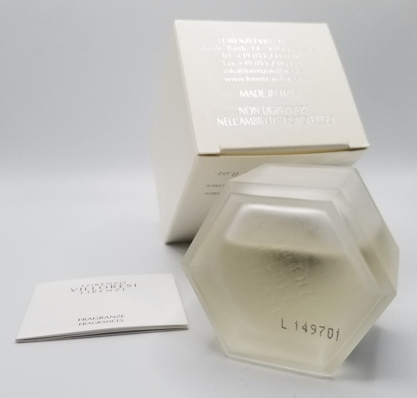Lorenzo Villoresi Teint De Neige Parfum Oil 1 ML SAMPLE