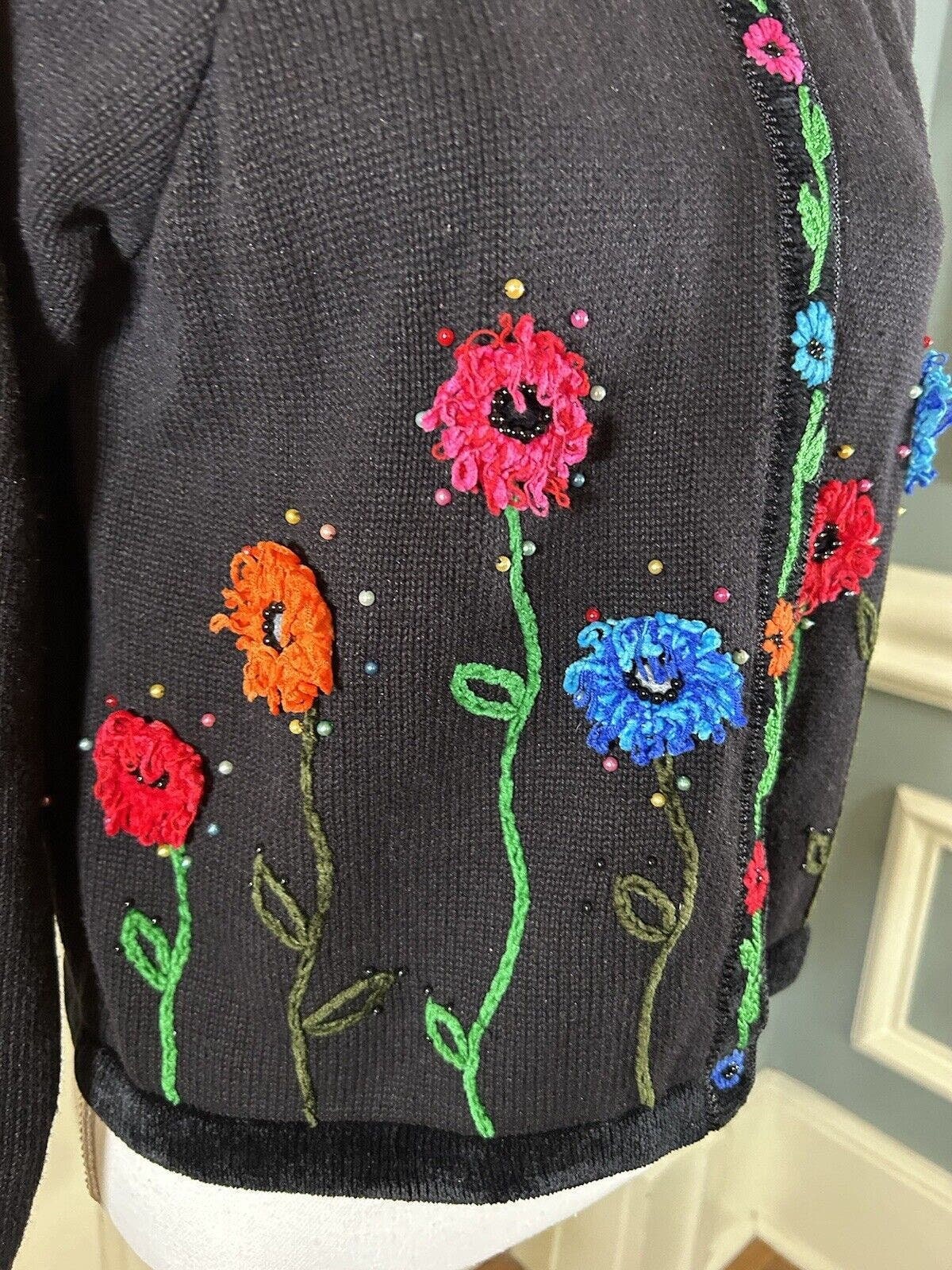 Veste En Jean Berek Takako Sakon - Perles Et Paillettes - Avant-gardiste Artsy - Taille 2XL (Femme)