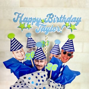 Personalized - centerpiece- banquet- party- birthday - retirement