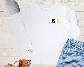 JustBE (Black Excellence) print Unisex Jersey Long Sleeve Tee