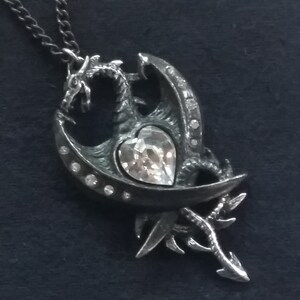 Authentic Alchemy Gothic England P597 Om Strygia Pendant THE