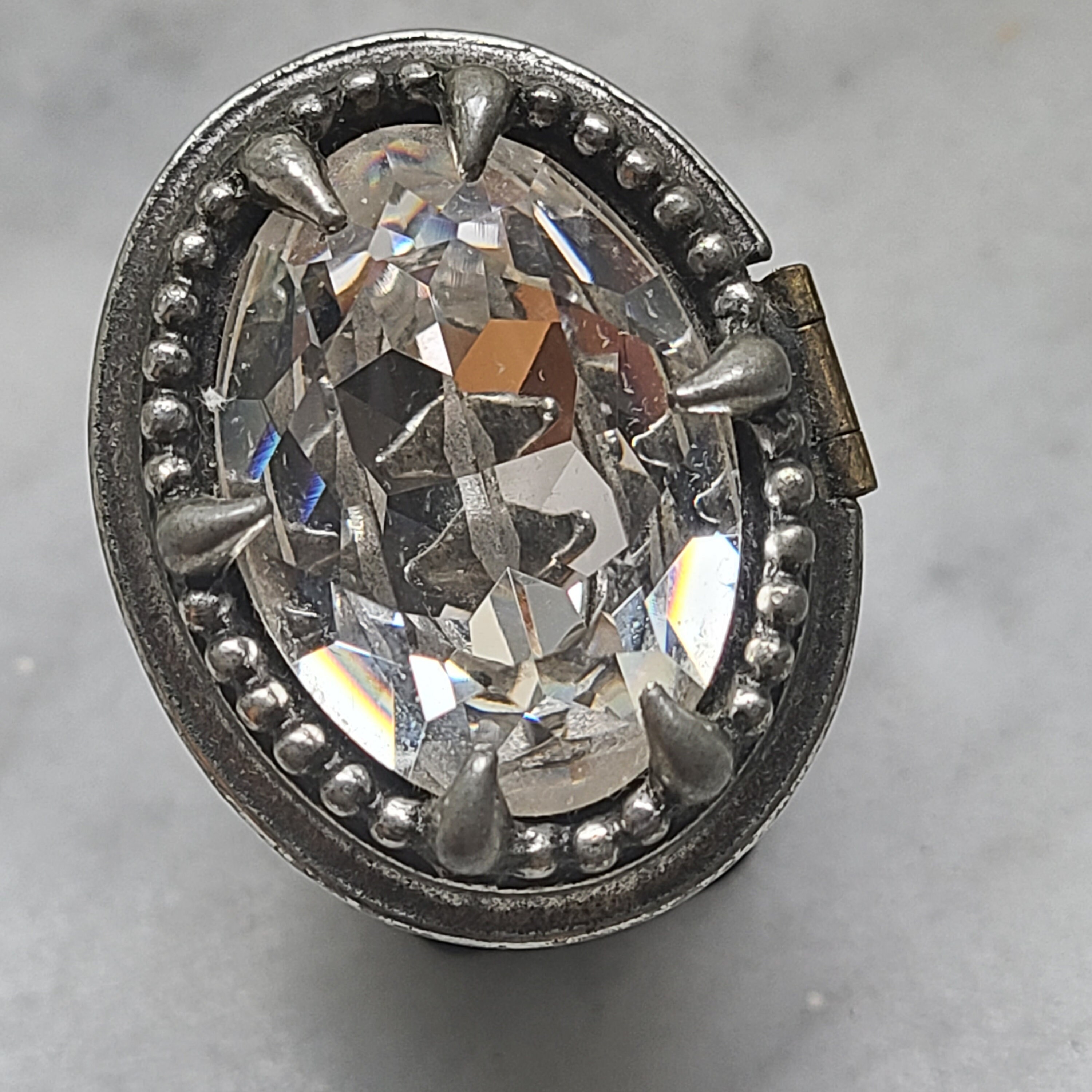 Buy VINTAGE RARE FIND ! Authentic Alchemy Gothic R96 Hemlock Ring 