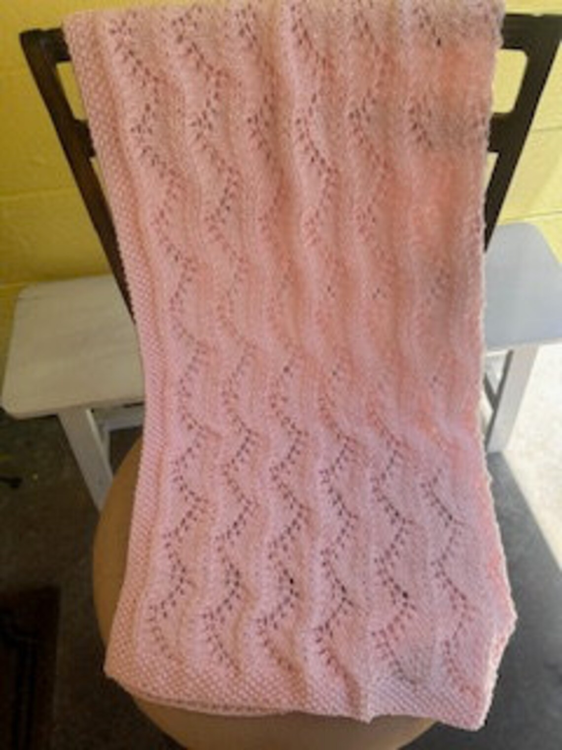 Pink Knit Blanket - Tiny Bud main image 0