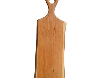 Long Cherry Wood Serving Board