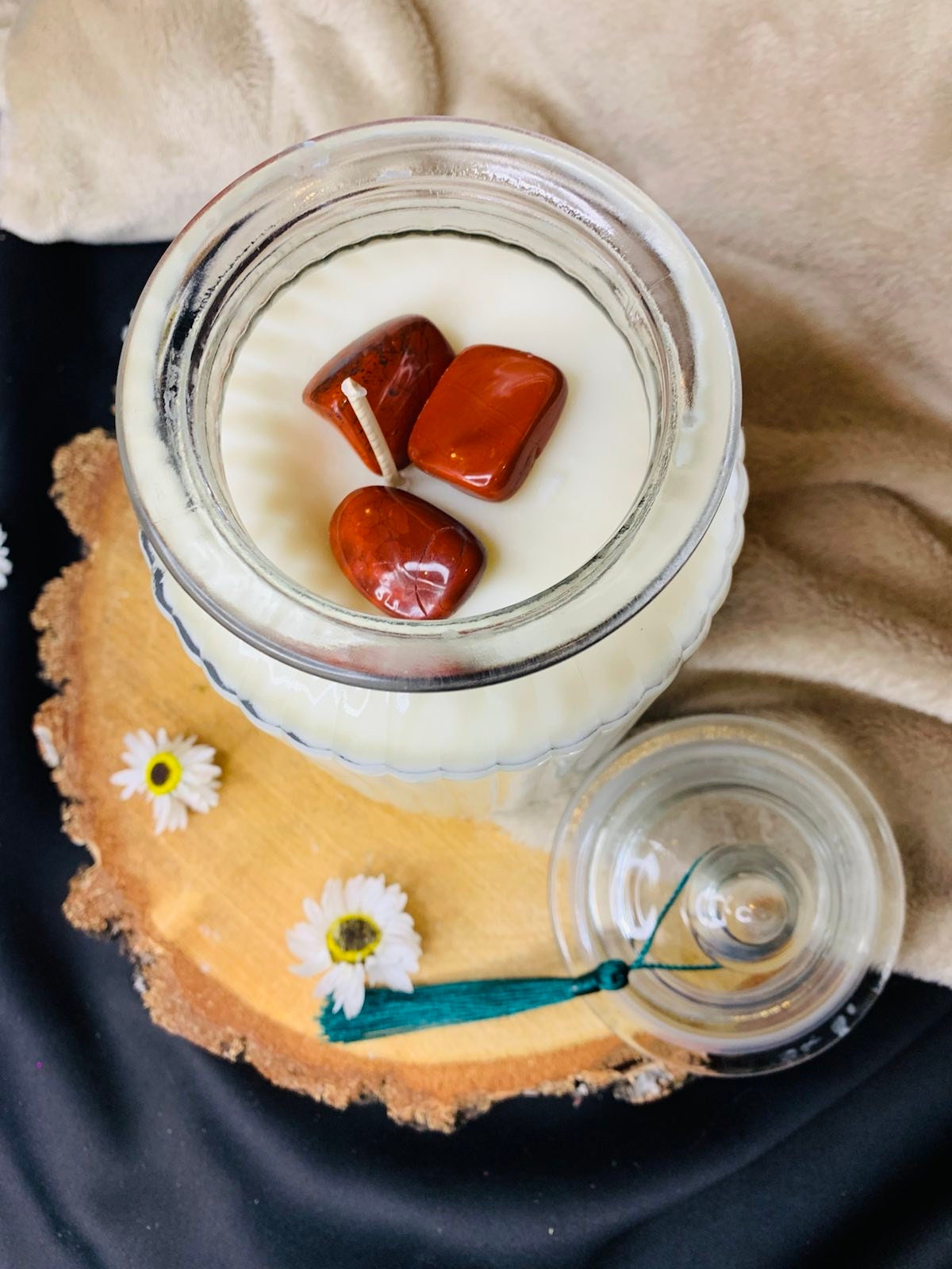 La Grande Bonbonnière, Jaspe Rouge, Fleur de Coton