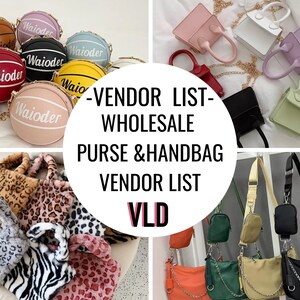 wholesale fashion purse vendors