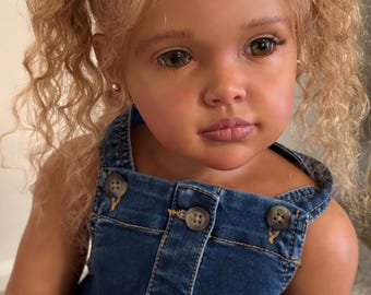 Ethnic Reborn Child Sofie by Natali Blick 40”