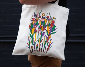 Sprout illustrated Tote Bag