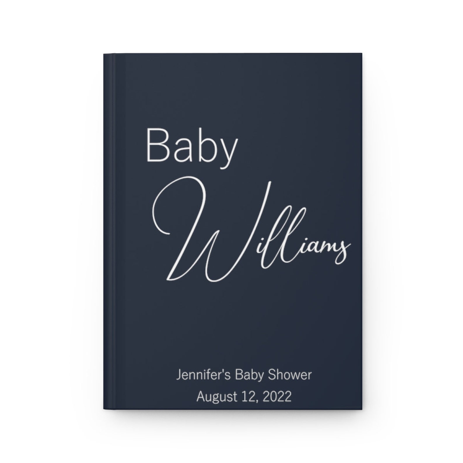 Personalized Baby Shower Guest Book Baby Shower Baby Shower Etsy