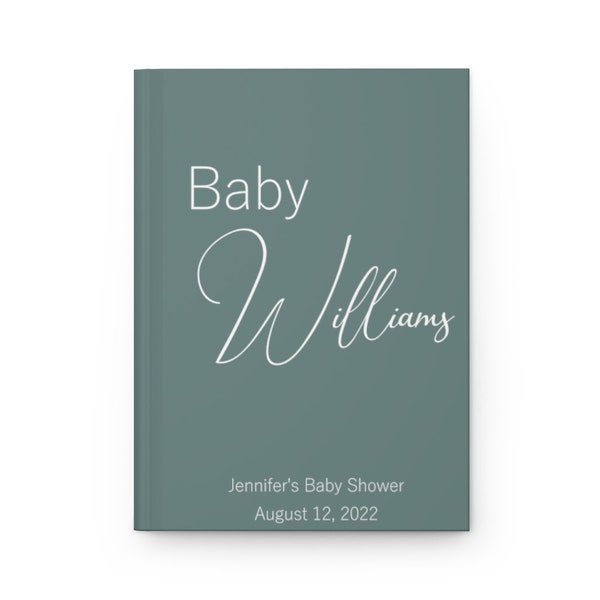 Personalized Baby Shower Guest Book, Baby Shower, Baby Shower Guestbook, Custom Baby Advice Book, Wishes for Baby, Baby Shower