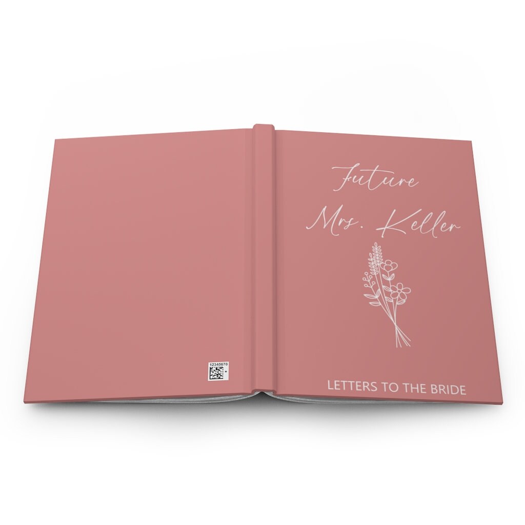 Personalized Bridal Shower Guest Book Letters to the Bride Etsy