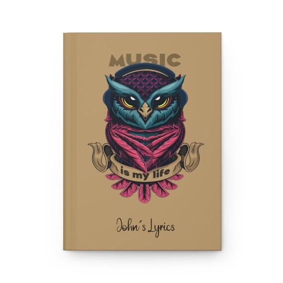 The Songs Inside My Head Personalized Music Journal Song Etsy