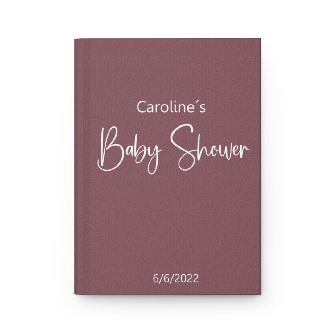Personalized Baby Shower Guest Book, Baby Shower, Elegant Baby Shower