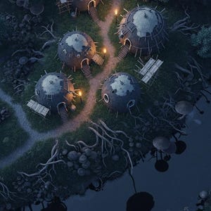Darkspore Hollow Bundle - Over 60 Maps + characters tokens, adventure guide, and scenes.
