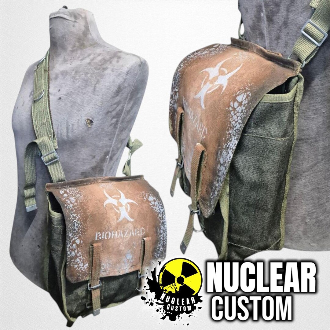 BIOHAZARD SCAVENGER BAG – Post-apocalyptic Shoulder Bag by Nuclear ...