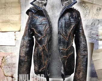 Punisher Wasteland Jacket – Handcrafted Post-Apocalyptic Icon