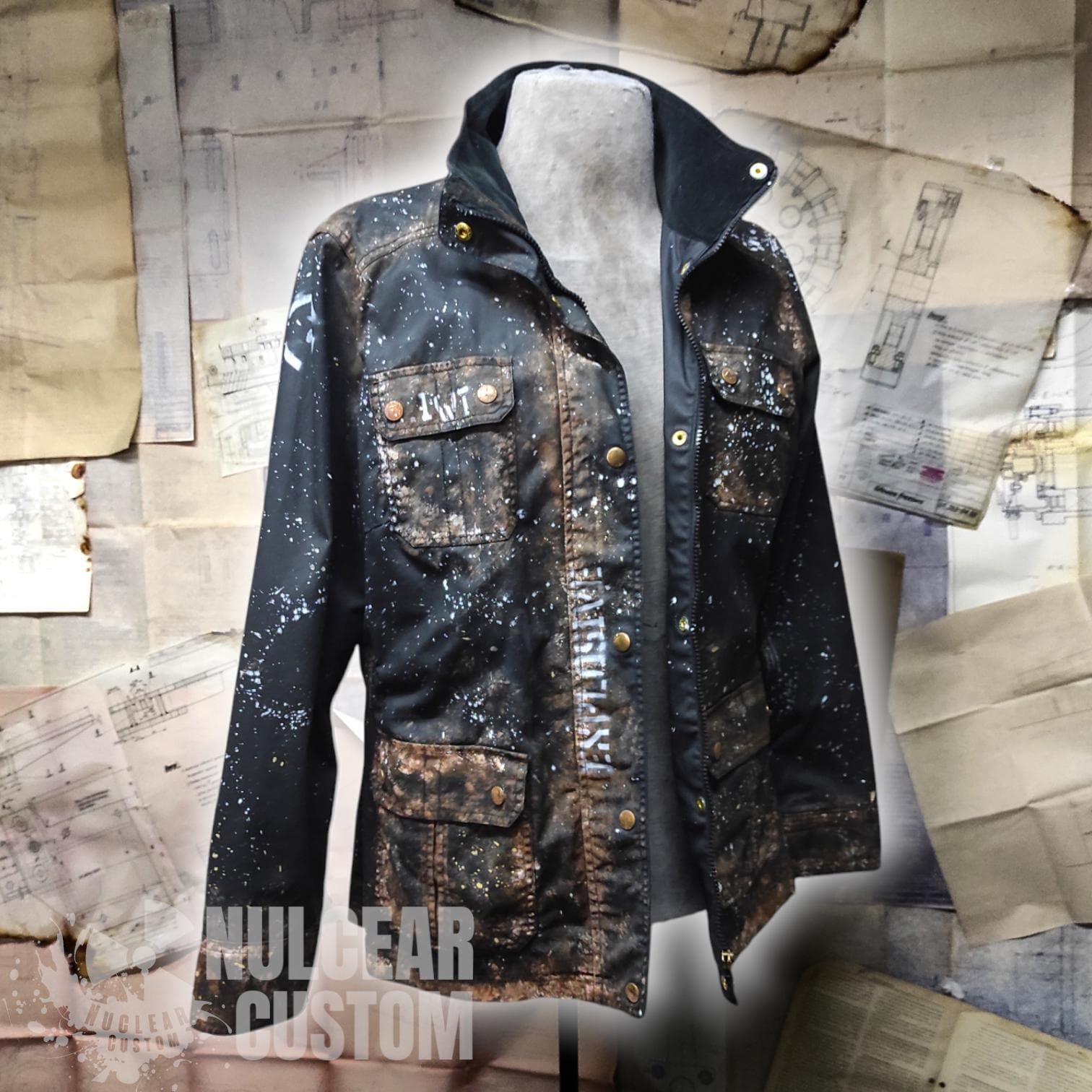 Wasteland Tactical Jacket – Handcrafted Post-Apocalyptic Gear