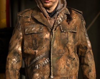 Apocalypse men's Jacket #7 - Madmax - Wasteland - Fallout - Metro Exodus - Stalker