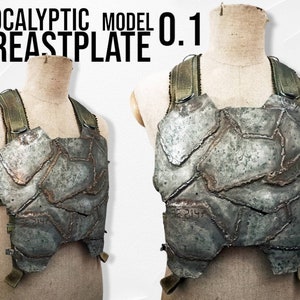 Gear Up for the Wasteland – Post-Apocalyptic Metal Breastplate for Warriors