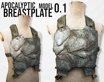 Postapokalyptische Brustpanzerrüstung aus Metall – Extremität – Metro – Stalker – Fallout – Larp