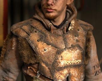 Rust Raider Steel Armor – Handcrafted Post-Apocalyptic Metal Chest Armor