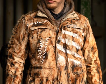 Apocalypse men's Jacket #10 - Madmax - Wasteland - Fallout - Metro Exodus - Stalker