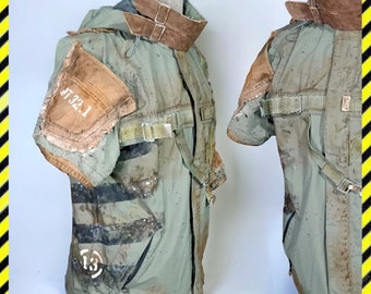 post-apocalyptic custom jacket - madmax - fallout - stalker - wasteland - metro exodus