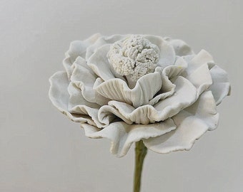 Handmade Ceramic Flowers, Gift For Love Ones, Best Housewarming Gift For Friends, Unique Floral Homedecor,Custom Made To Order Limited Offer