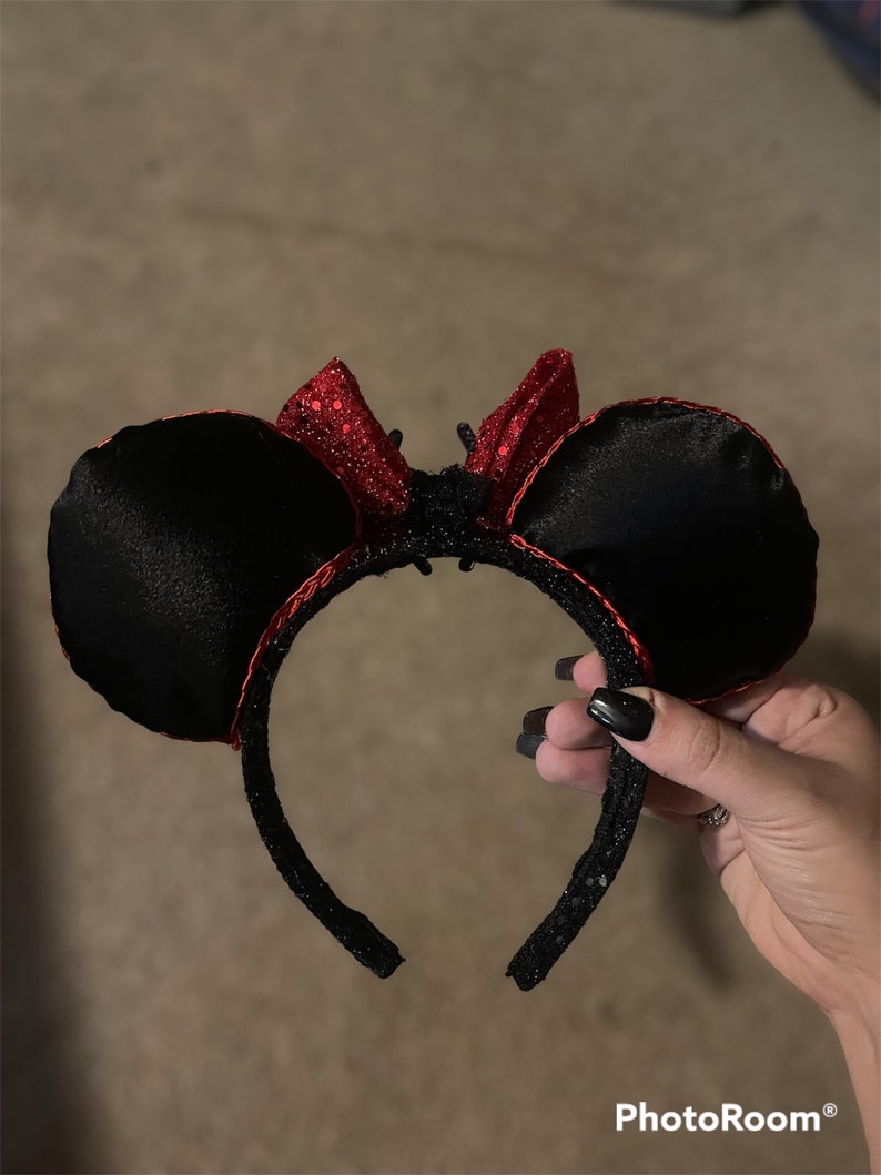 Black Widow Disney Ears Etsy