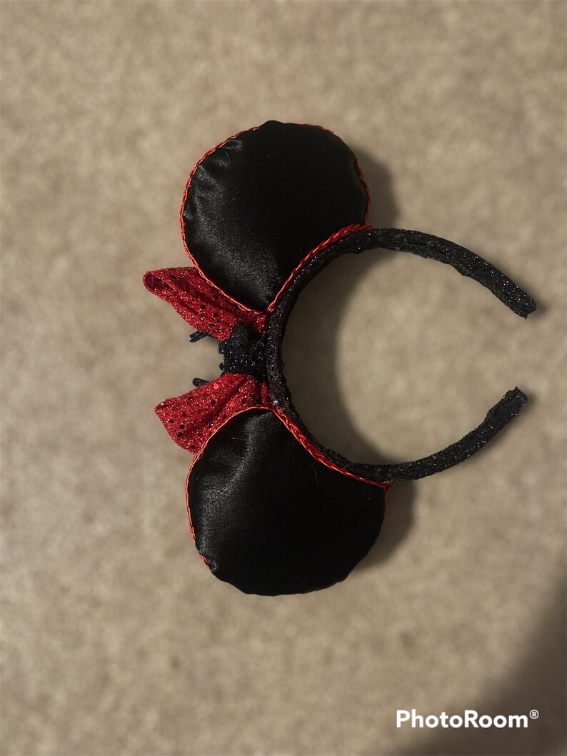 Black Widow Disney Ears Etsy