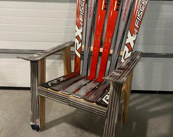 Ski Chair – Upcycled Adirondack Style Seating