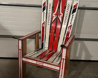 Ski Chair: Upcycled Adirondack Design