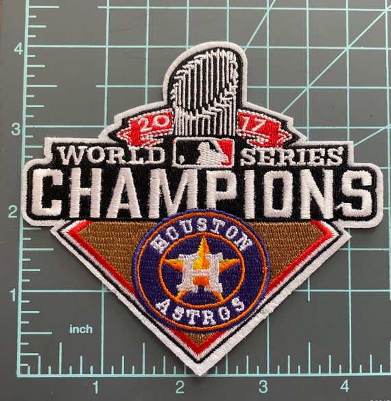 Houston Astros 2017 World Series Champions Iron on Patch 