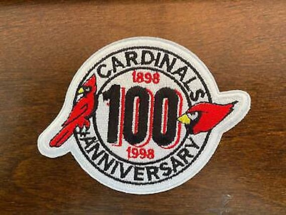 NFL Arizona Cardinals 100th Years Anniversary Iron on Patch 4.5 X