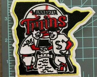 Minnesota Twins State Logo Sleeve Iron on Embroidered Patch - 4" x 4"