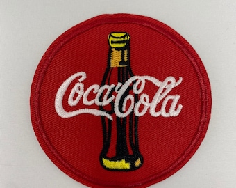 Patch Iron on Applique Pepsi Coca Cola Soft Drink Soda T shirt Sign Badge Logo 