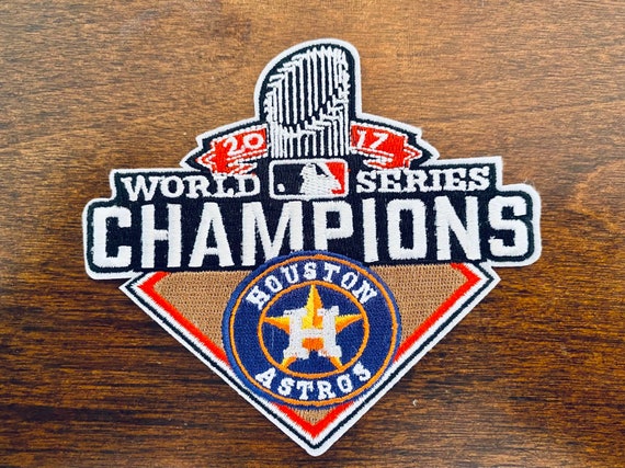 Men's Astros World Series & Throwback Patch Gold Jersey - All Stitched