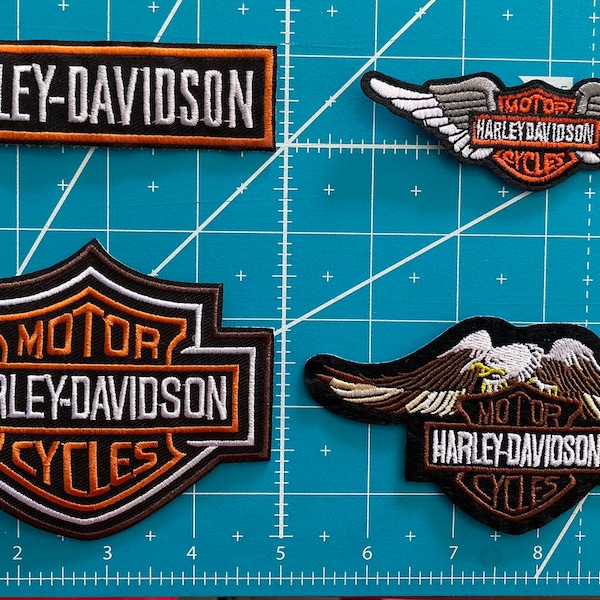 small harley davidson patches