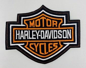 Born to Ride LOGO Iron on badge patch Harley Davidson heat transfer applique 