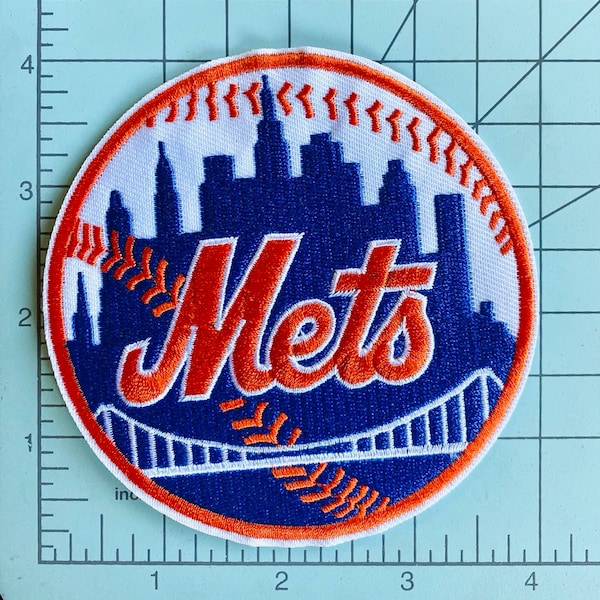 New York Mets Patch Etsy