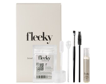 Fleeky - Browhenna Kit - Eyebrow hair and skin coloring set
