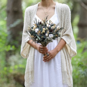 Winter Boho Bouquet l Dried Flowers Bridal Bouquet l Wedding Bouquet image 3