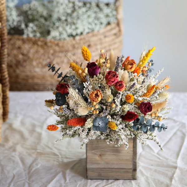 Boho Dried Flowers Centerpiece l Table Centerpiece l Wedding Arrangement l Home Decor l Gift For Her