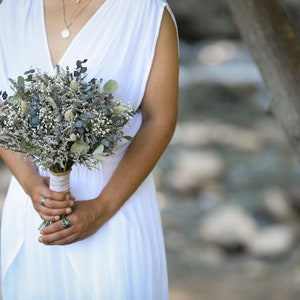 Bukiet Lawenda & Eukaliptus l Bukiet Sage Green Boho l Bukiet Baby Breath & Eukaliptus