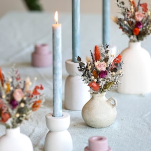 Terracotta Boho Mini Bouquet l Bud Vase Mini Bouquet l Wedding Table Arrangements l Dried Flower Mini Bouquet
