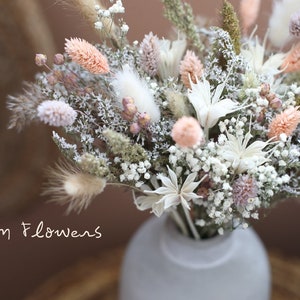 Light pink bouquet l Boho Bridal Bouquet bouquet l Gift bouquet