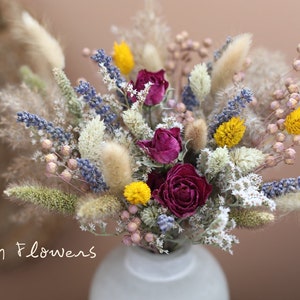 Dried flowers bouquet l Home Decor l Gift bouquet